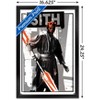 Trends International Star Wars: The Phantom Menace - Darth Maul Glitch Framed Wall Poster Prints - 3 of 4