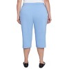 Alfred Dunner Womens Plus-Size Flat Front Allure Classic Clamdigger Pant - 2 of 4