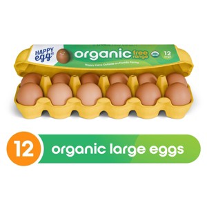 The Happy Egg Co. Organic Free Range Eggs - 1 of 4