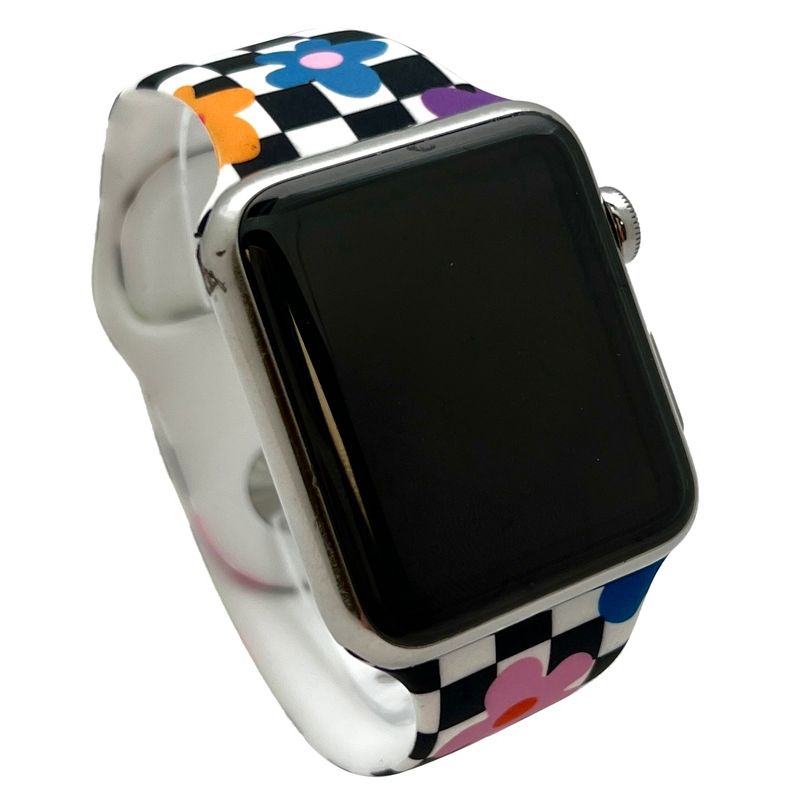 Olivia Pratt New Options Printed Silicone Apple Watch Band, 4 of 5