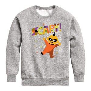 Boys' - Disney - The Incredibles Halloween Graphic Long Sleeve Fleece Sweatshirt - 1 of 4