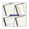 Recycled Monthly Planner with Perforated Memo Section, 8.75 x 7, Black Cover, 12-Month (Jan to Dec): 2025 - 4 of 4