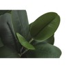 Monarch Specialties Artificial Plant  Tall Garcinia Tree Indoor Faux Fake Floor Greenery Potted Real Touch Decorative Green Leaves White Cement Pot - 4 of 4