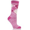 Heat Holder® Women's Argyle LITE™ Socks Success| Thermal Yarn | Medium-Thick Socks Casual Shoes + Boots | Warm + Soft, Hiking, Cabin, Cozy at Home Socks | 5X Warmer Than Cotton - 2 of 4