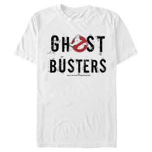 Men's Ghostbusters Scratchy Text Logo T-Shirt - 1 of 4