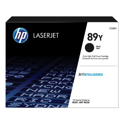 HP 89Y  Extra High-Yield Black Original LaserJet Toner Cartridge CF289Y