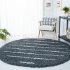 Venus Shag VNS604 Power Loomed Indoor Rugs - Safavieh - 2 of 4