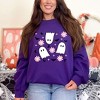 Simply Sage Market Women's Graphic Sweatshirt Ghost Flowers - 2 of 4