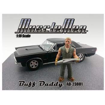 Musclemen Buff Daddy Figure for 1:18 Diecast Car Models by American Diorama