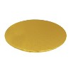 O'Creme Round Gold Cake Drum Board, 10" x 1/4" High, Pack of 10 - 2 of 3