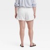 Women's Denim Skort - Universal Thread™ White Wash - 2 of 3