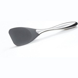 Nambe Curvo Spatula 12" Spoonula, Stainless Steel Handle and Silicone Head - 1 of 3