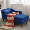 NicBex Storage Bench Storage Organizer Ottoman Velvet Lounge Chair for Bedroom with Storage for Living Room, Bedroom - 4 of 4
