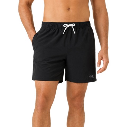HEAT Swimwear Heat Swim Trunks, Elastic Waist, 4 Way Stretch, Mesh Lined, Quick Dry, UPF 50 (XX-Large)