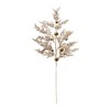Flocked Sleigh Bell Pine Spray (Set of 2) - 3 of 3