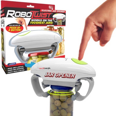 Robo Twist Electric Jar Opener Automatic Hands-Free Kitchen Gadget