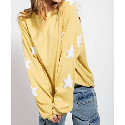 Women's Sarah Star Sweatshirt - Easel