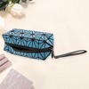 Unique Bargains Women's Portable Geometric Makeup Bag 1 Pc - 3 of 3