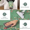 Washable Botanical Area Rugs Runner Rugs, Non-Slip Soft Vintage Low Pile Floral Rug Carpet for Living Room Bedroom Dining Room Kitchen Hallways - 4 of 4