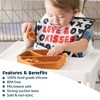 Tiny Twinkle Silicone Suction Divided Plate Baby/Toddler Dish for Independent Eating - 3 of 4
