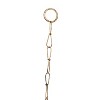 34.85" Iron Eclectic Sun and Stars Windchime Gold - Olivia & May - 4 of 4