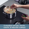 All-Clad D3 3-Ply Stainless Steel Non Stick Fry Pan Set 2 Piece, 8 & 10 Inch - 2 of 4