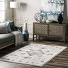 Nuloom Irini Faded Southwestern Machine Washable Area Rug Beige 3' 8" x 6' - image 2 of 4