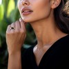 Ross-Simons Onyx Ring in 18kt Gold Over Sterling - 2 of 4