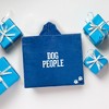 Pavilion Gift Company - Dog People - 50" x 60" Royal Plush Hooded Blanket - Throw Blankets - 4 of 4
