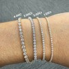 Pompeii3 1.89Ct Diamond Lightweight 7" Tennis Bracelet 14k White Gold Lab Created - 3 of 4