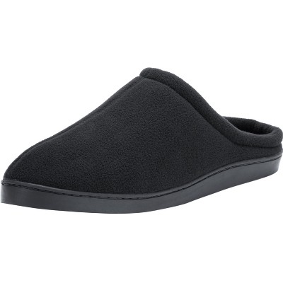 Kingsize Men's Fleece Clog Slippers - 13 M, Black : Target