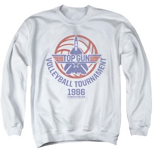 Top Gun Volleyball Tournament Adult Crewneck Sweatshirt - 1 of 4