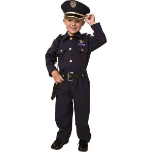 Dress Up America Deluxe Police Officer Dress Up Costume Set  For Toddlers - 1 of 4