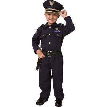 Dress Up America Deluxe Police Officer Dress Up Costume Set  For Toddlers
