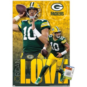 Trends International NFL Green Bay Packers - Jordan Love 24 Unframed Wall Poster Prints - 1 of 4