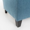 CAVINAS Stylish Storage Ottoman Bench with Birch Legs,Versatile Footstool and Extra Seating for Living Room,Bedroom,Entryway - 4 of 4