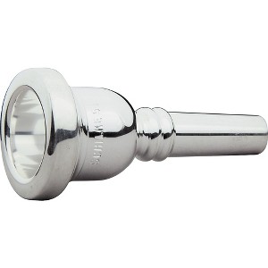 Schilke Standard Large Shank Trombone Mouthpiece in Silver Level 2 51, Silver 194744740176 - 1 of 1