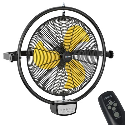 Ihomadore 20" Oscillating Wall Fans with Remote Industrial PortableFan