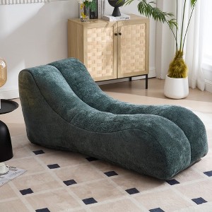 Spassway Bean Bag Sofa for Living Room Bean Bag Chair for Bedroom Recliner Sofa for Balcony Porch Modern Sleeper Sofa - 1 of 4