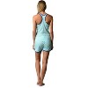 Casual Nights Women's Knitted Sleeveless Tank and Pajama Shorts Set - 3 of 4