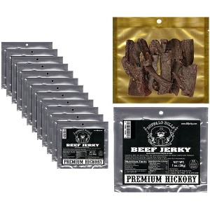 Buffalo Bills 1oz Premium Hickory Smoked Beef Jerky Packs 12-Count (beef jerky made from top round) - 1 of 4