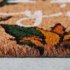 VCNY 1'6"x2'6" 'Happy Fall Y'all' Sunflower Loomed Outdoor Coir Doormat: Weather-Resistant, Stain-Resistant, Multicolor - 4 of 4