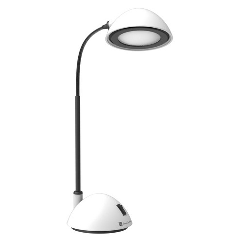 Bright Energy Saving Led Desk Lamp White Includes Energy