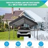 Acekool Carport Canopy – Heavy Duty Portable Garage Shelter with Vent Windows, Easy Assembly, All-Season Protection - 3 of 4