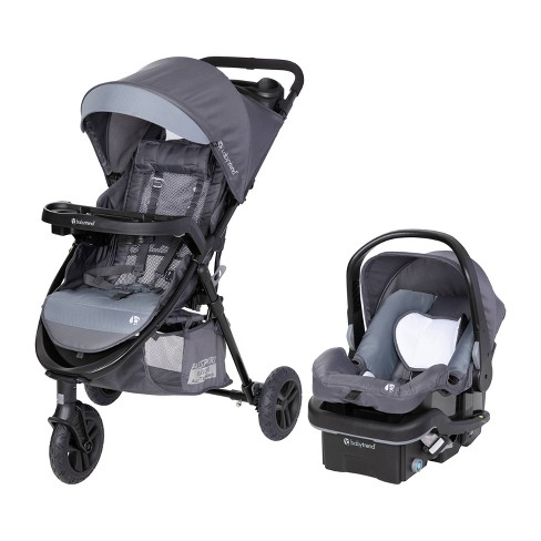 Baby Trend Passport Seasons All terrain Travel System With Ez lift Plus Infant Car Seat Dash Gray Target