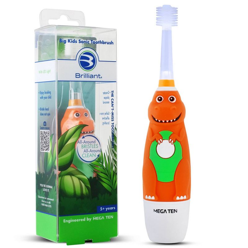 Brilliant Big Kids&#39; Dinosaur Sonic Toothbrush, 1 of 10