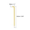 Unique Bargains S2 Steel Metric Ball End Tip L-Shaped Long Arm Hex Wrench - 2 of 4
