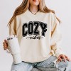 Simply Sage Market Women's Lightweight Garment Dyed Graphic Sweatshirt Cozy Vibes Bold - 2 of 4