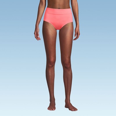 Lands' End Women's Tummy Control High Waisted Bikini Bottoms