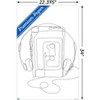 Trends International LINE AND BRUSH - Continuous Line Cassette Player Unframed Wall Poster Prints - 3 of 4